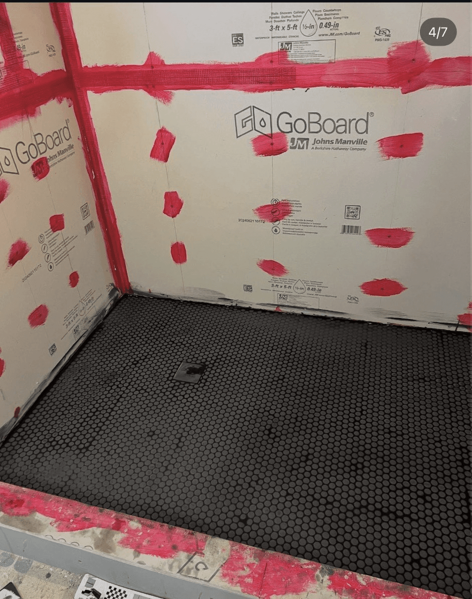 Tile edges and trim finish