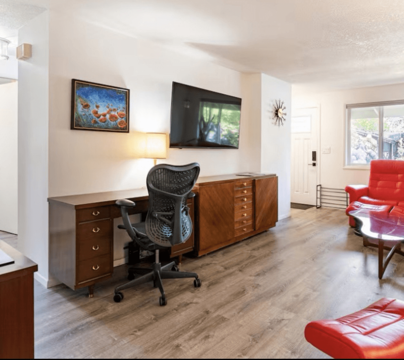 Luxury vinyl plank detail and trim