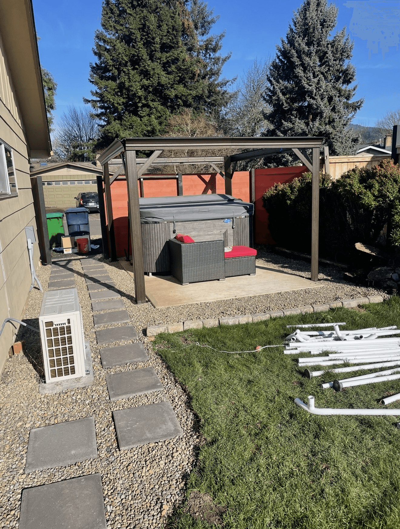 Finished luxury vinyl plank flooring