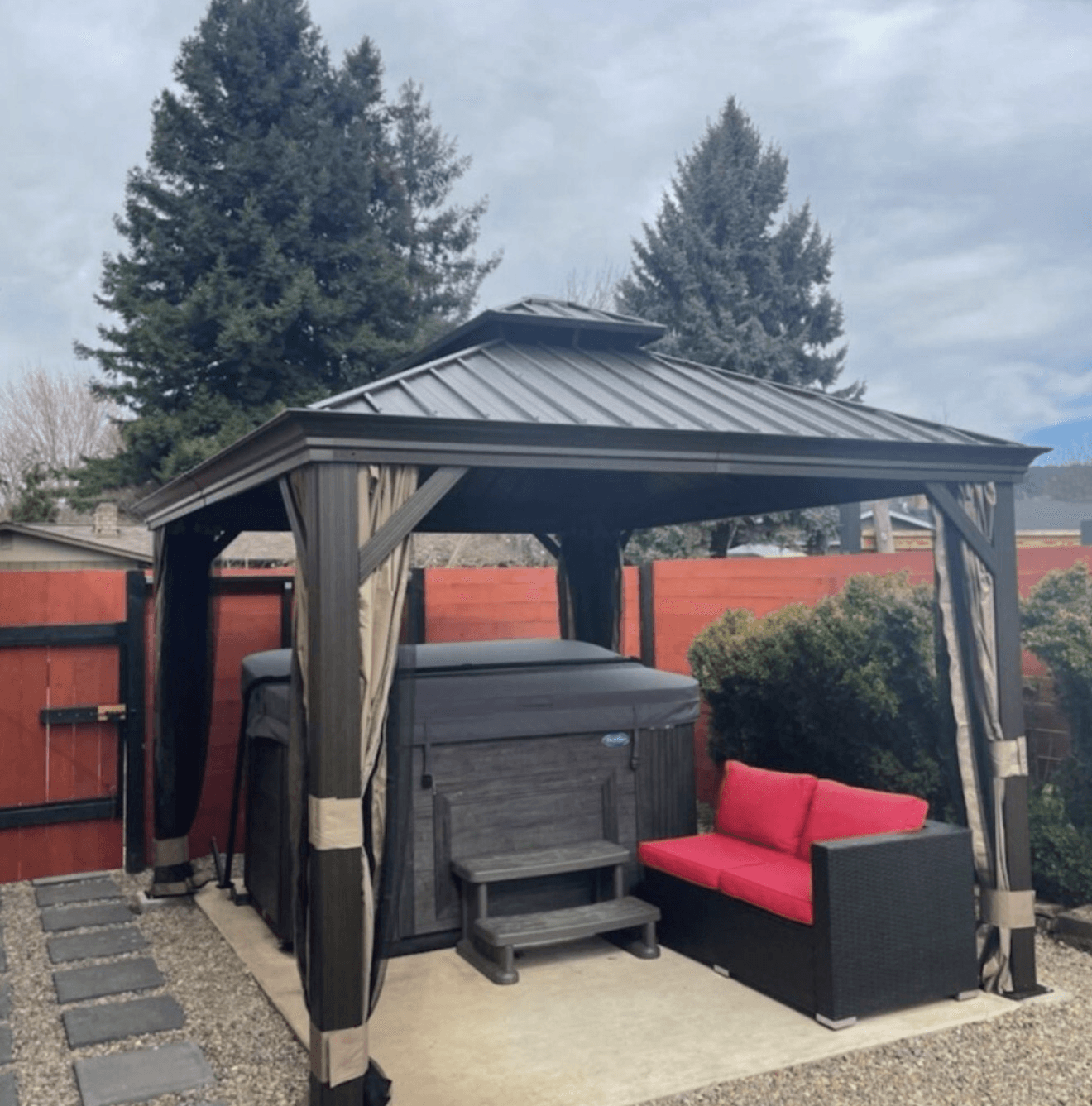 Luxury vinyl plank detail and trim