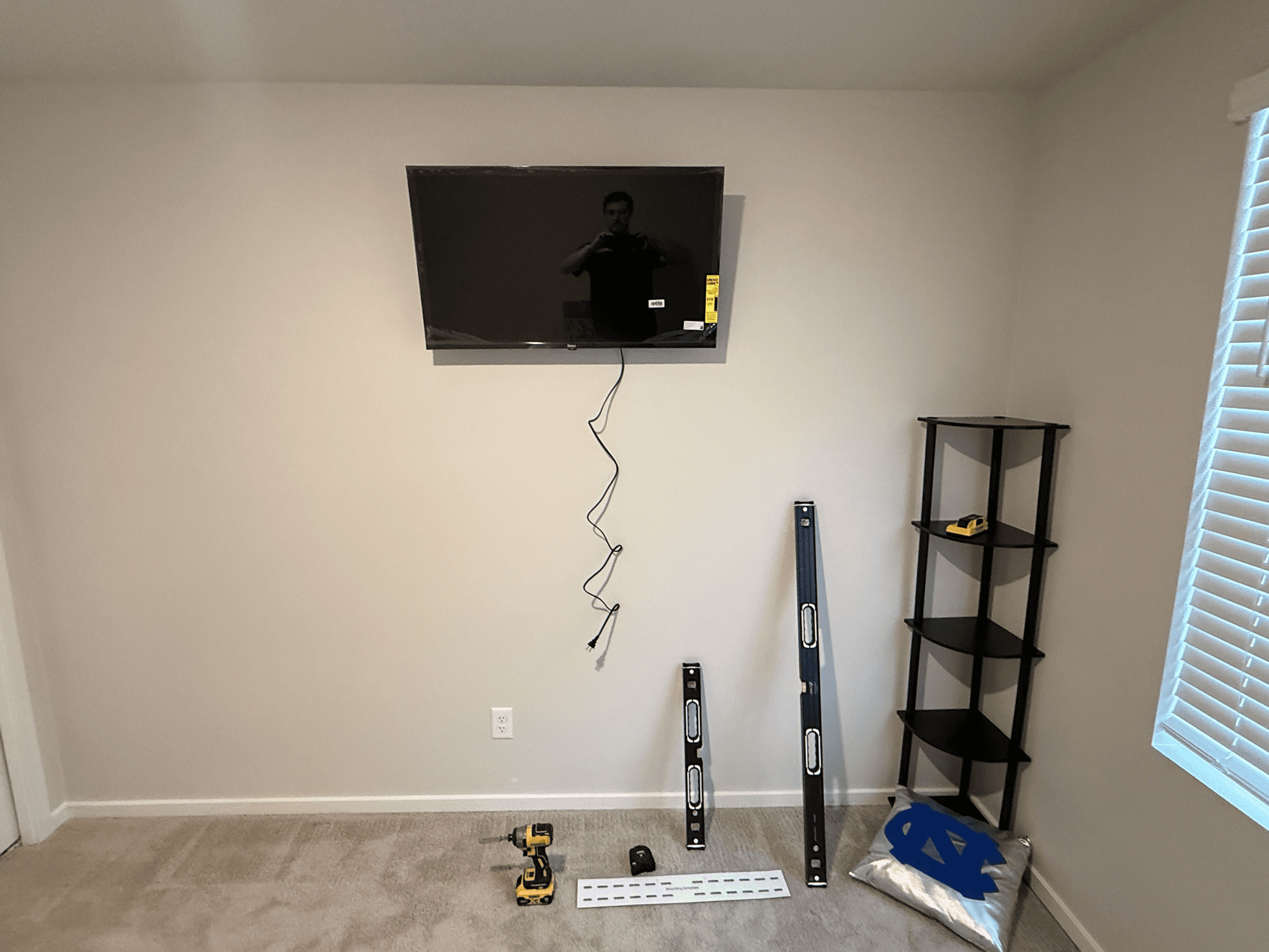 Finished luxury vinyl plank flooring